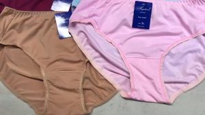 5 Quần lót nữ cạp cao bigsize từ 55kg đến 90kg chất thun lạnh nội y MarketOnline ACTL10