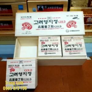 Cao linh chi hàn quốc hộp gỗ trắng hộp 3 lọ - Tăng đề kháng thải độc cơ thể phòng ung thư tranglinhkorea