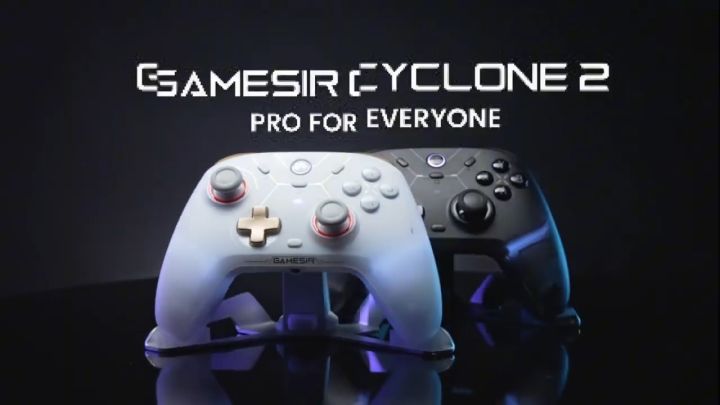 Tay Cầm Chơi Game GameSir CYCLONE 2 - Gamepad TMR Joystick Hỗ Trợ IOS,ANDROID,SWITCH,PC,Steam Deck