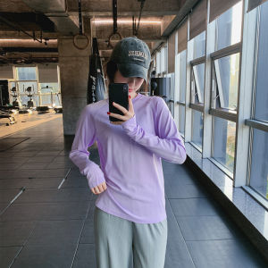 Sulelian Slimming Yoga Clothes Womens Long Sleeve Running Sports Fitness Breathable Quick Dry Gymnastics Top Fitness Outfit