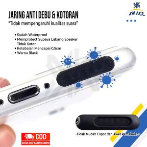 [KN ACC] STIKER PENUTUP ANTI DEBU LUBANG SPEAKER HP