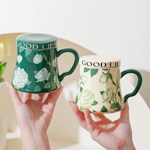 Cốc Cà Phê Bằng Gốm Cổ Điển Dễ Thương Cốc Nước Cho Phụ Nữ Cốc Cà Phê Cốc Trà Cốc Trà Chiều Cốc Quà Tặng Cho Bạn Thân Và Chị Em