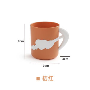 Nordic Style Dentist Cup Couple Mouth Washing Toothbrush Cup Creative Cute Dental Cylinder Cup Pair Household Bathroom Tools