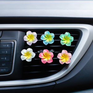 Car Interior Decoration Daisy Flower Air Conditioning Outlet Car Perfume Diffuser Ornaments