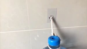 Wall Hook Heavy Duty No Drill Screw Stick-On Punch Nail Screw Super Sticky Strong Home Living Adhesive