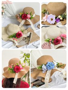 Creative DIY Sun Protection Straw Hat