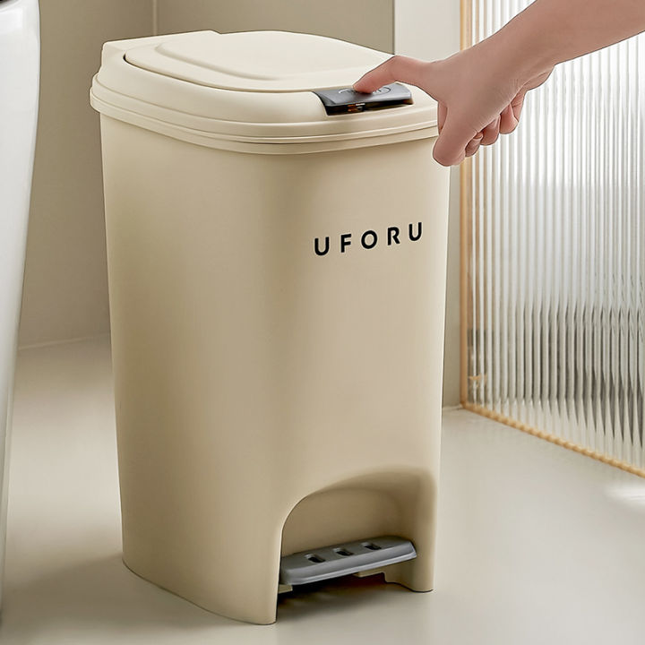 Kitchen Trash Can Home High Aesthetic Living Room Bathroom Large ...