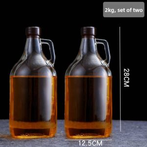 gumahus | Large Capacity Kitchen Oil Storage Bottle 5L