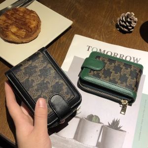 Fashionable Compact Card Holder for Women Large Capacity Dual Purpose Driving License And Registration Document Cover