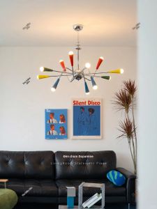Eye-Protective Creative Molecule Pendant Light Dopamine