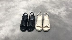 COD M60 QUINN WEDGES Sepatu Sandal Wanita Wedges Korean Style Elegant
