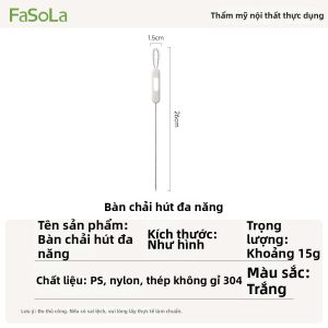 FaSoLa | Bàn Chải Rửa Bình và Ống Hút Chuyên Dụng