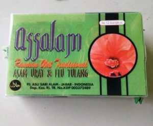 jamu Assalam 1 box isi 12 bungkus