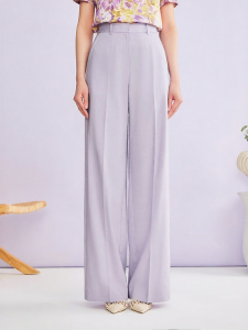 YINER | Trendy Office Wear Straight High Waisted Trousers