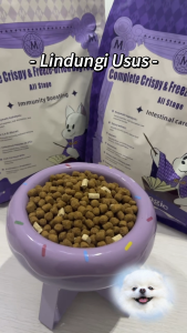 MoeMagic Halal Super Premium Dog Kibble 2kg All Life Stages Complete Formula 70.5% Fresh Meat Infused Freeze-Dried Raw Meat Probiotics Balance Gut Flora & Support Digestive Health