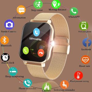 🔥100%Original Product+FREE Shipping+COD🔥1.85 Screen Bluetooth Call Y13 smart watch Heart Rate Blood Pressure Color Screen Sports smart watch Waterproof Multifunctional Men Women Dual Strap Steel Band Bracelet