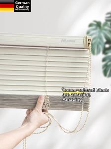 Smart Electric Light-Blocking Roller Blind Cream Color Waterproof
