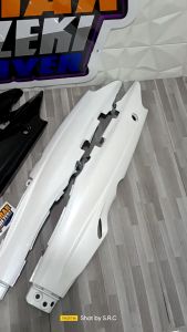 Cover body belakang Yamaha vega r lama fiz r bodi fizr warna Hitam BIRU FERARI BAHAN TEBAL STANDAR ORIGINAL