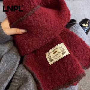 Retro Check Thick & Warm Scarf
