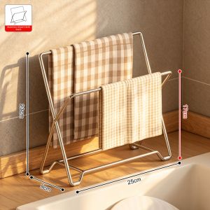 BANGJIE | Narrow 304 Stainless Steel Drying Towel Rack