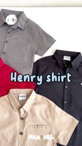Kemeja Anak Laki laki cowok premium branded 2 - 8 tahun Model HENRY by HANHEL