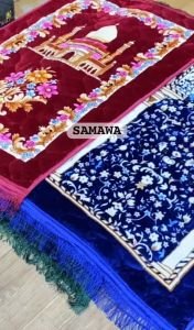 Sajadah Rumbai Busa Tebal Empuk Motif Warna Ukuran Besar Bahan Lembut Bulu Halus dan Anti Slip
