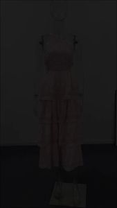 Vintage Floral Halter Cake Dress For Women Elegant Slim Hollow Out Sleeveless Female Long Dresses 2026 Summer Holiday Lady Robe
