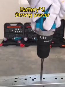 MAKITA Originald Cordless Electric Drill Electric 168V 2 Li-ion Battery Screwdriver Hand impact Drill Set Power Tools