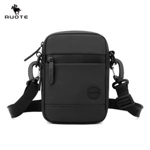 AUOTE Men Bag Fashion Mens Shoulder Bag Mini Waist Bag Leisure Crossbody Bag Waterproof Fanny Pack Messenger Bag Sling Bag Casual Day Bag Street Shoulder Bag