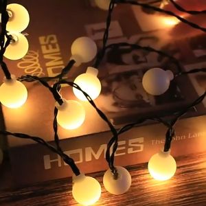 ARAFURA - Goodland Lampu Hias String Lights Cherry Ball Fairy Warm White 5 Meter - LY20W