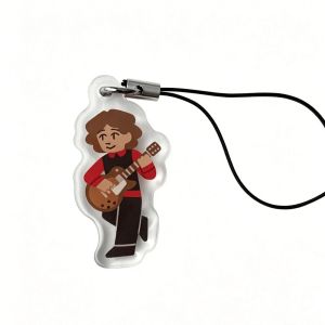 Bandai | for Famous Band MCR Gerard Way Mikey Way Ray Toro Frank Iero Peripheral Acrylic Keychain Q Version Backpack Pendant Fans Gift