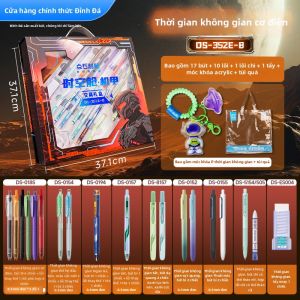 DIANSHI | Bút Trung Tính Nhấn Kiểu Mecha Chủ Đề Không Gian Màu Đen