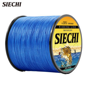 SIECHI X4 สายถัก Braided 4 Strands 1000M 500M 300M Multifilament PE สาย Super Strong 8-80LB ปลาคาร์พสายญี่ปุ่นลวด