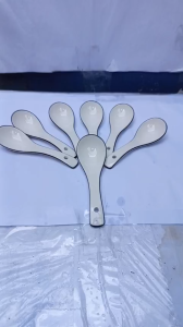 (mua 100c tặng 10c) combo 10 muỗng 5 muỗng sứ cong ăn cơm trắng