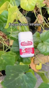 Zenhaler Focus Boost | Natural Dual Nasal Inhaler for Clarity Energy & Productivity