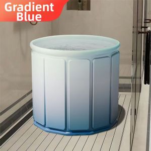 Folding Bathtub for Full Body Bathing and Swimming