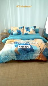KINTAKUN Dluxe Sprei Digital Printing Exclusive King New Edition Size Uk. 180x200cm Tinggi 25cm