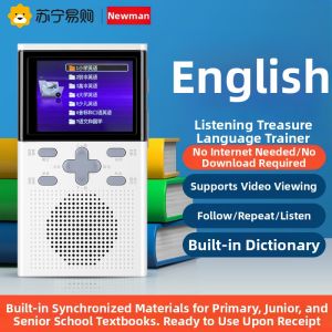 Newman Digital Rehearsal Machine Listening Treasure English Pocket Learning Machine Built-in Materials Portable Listen