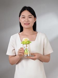 AIBEIDILA | Baby Drinking Straw Cup PPSU Straight Sipping