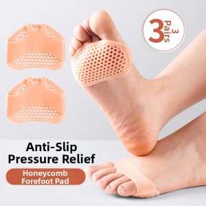 MICUI | Anti-Pain Super Soft Forefoot Cushion Half Size Reducer Summer Insoles