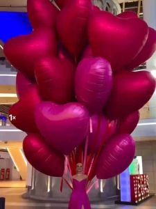 63Inches Love Heart Balloons Confession Wedding Party Decoration Heart Shape Balloons For Wedding