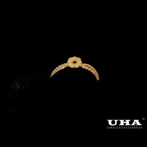 N1244 Nhẫn nữ đính đá CZ cao cấp thiết kế tinh tế nhẹ nhàng UHA