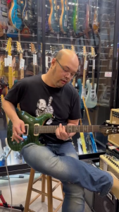 PRS SE PRS SE PAULS GUITAR-TEAL BLACK/BAG