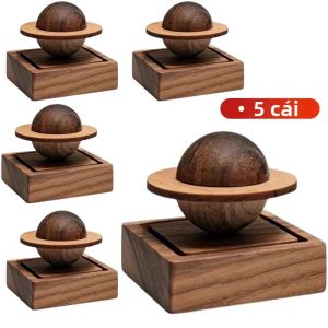Tinh Dầu Thơm Wood Planet Aromatherapy Tăng Cường Hương Thơm Cho Nhà Cửa Phòng Ngủ Ô Tô - Chất Liệu Gỗ - Gói 1/2/5 Cái