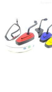 กระจกแต่ง 5 เหลี่ยม กระจกสีขาวใส มอเตอร์ไซค์ AC-3081 มี4สีให้เลือก 1คู่