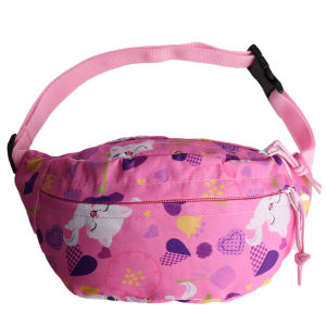 Single-piece childrens waist bags childrens crossbody bags childrens belt bags  cats and unicorns suitable for traveling