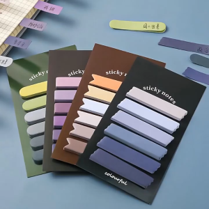 NFS 120 Sheets Morandi Color Gradually Sticky Notes Index Sticker Label Memo School Office Supplies