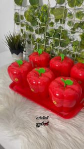 Toples Labu Set 6 + Nampan //Toples labu Unik