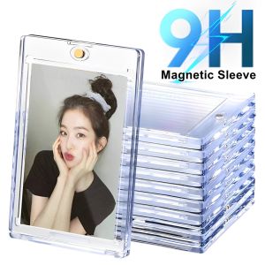 10PCS HD Card Holder 35Pt for Trading Baseball Card Protector Case Clear Top Loaders for Korean Kpop Idol Photo Cards