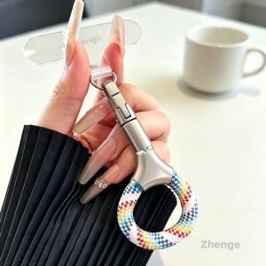 ZHENGEGE | Durable Ring Phone Lanyard Metal Hook